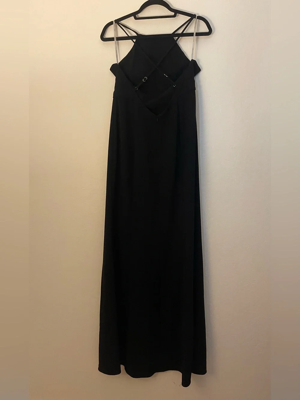 Lovers + Friends Black Maxi Skirt with Side Slit